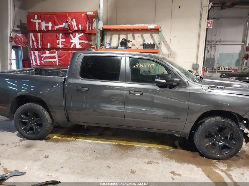 2021 Ram 1500 Big Horn 4X4 5'7 Box VIN: 1C6SRFFT6MN524174 Lot: 43943107