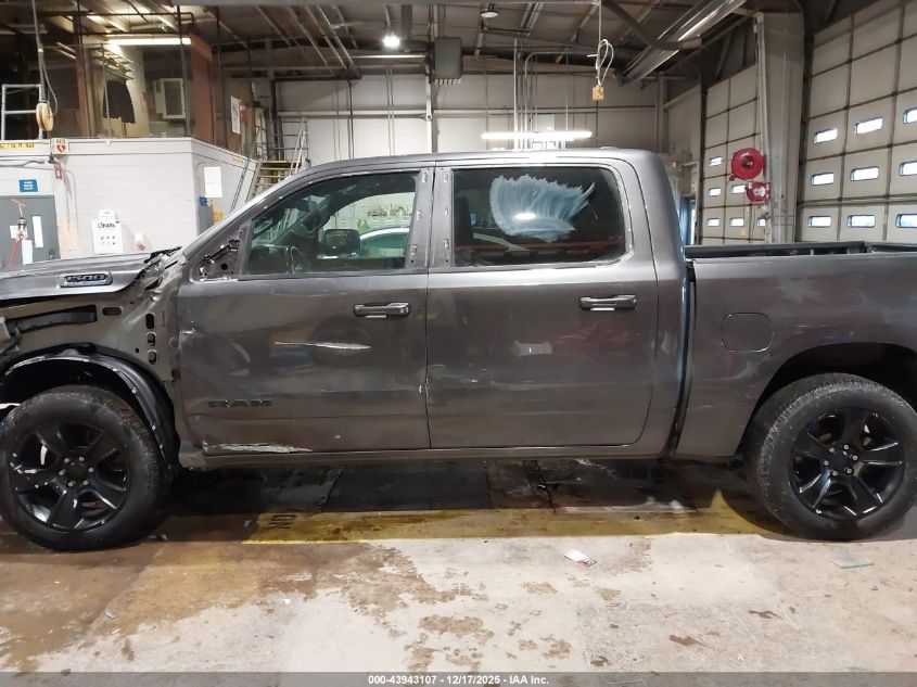 2021 Ram 1500 Big Horn 4X4 5'7 Box VIN: 1C6SRFFT6MN524174 Lot: 43943107