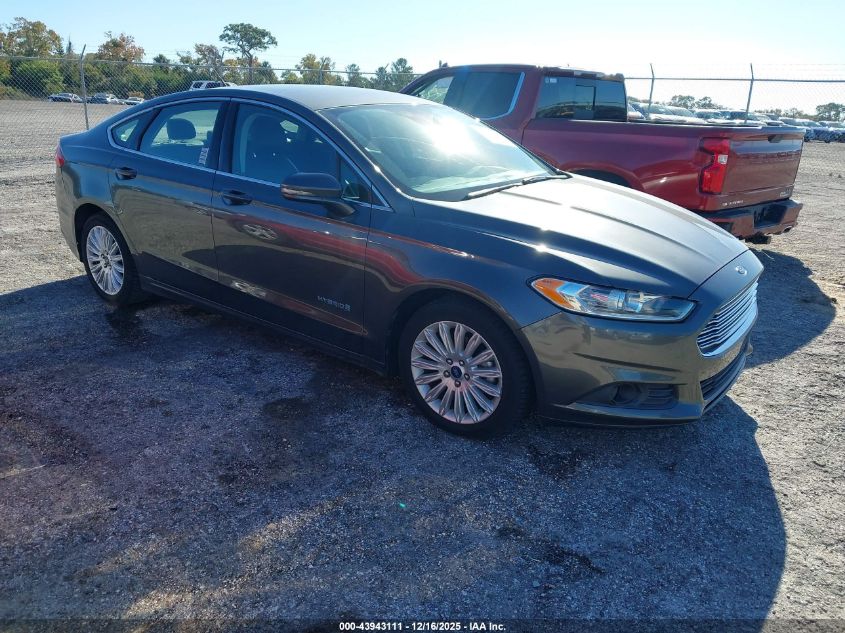 FORD FUSION HYBRID SE