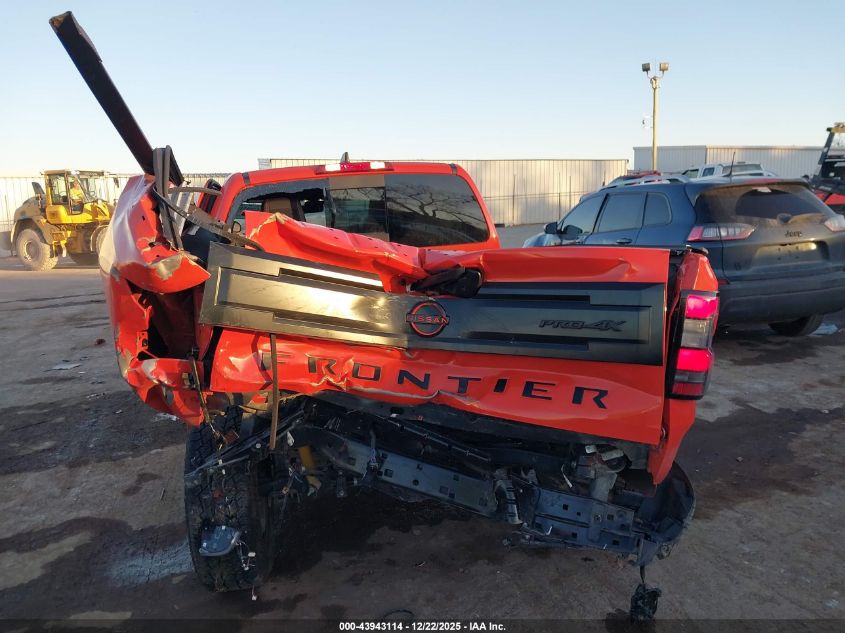 2025 Nissan Frontier Long Bed Pro-4X 4X4 VIN: 1N6ED1FK5SN628258 Lot: 43943114