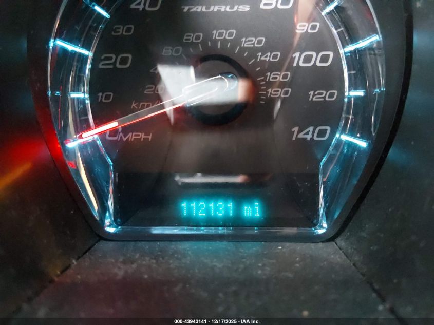 2011 Ford Taurus Sel VIN: 1FAHP2EW7BG166751 Lot: 43943141