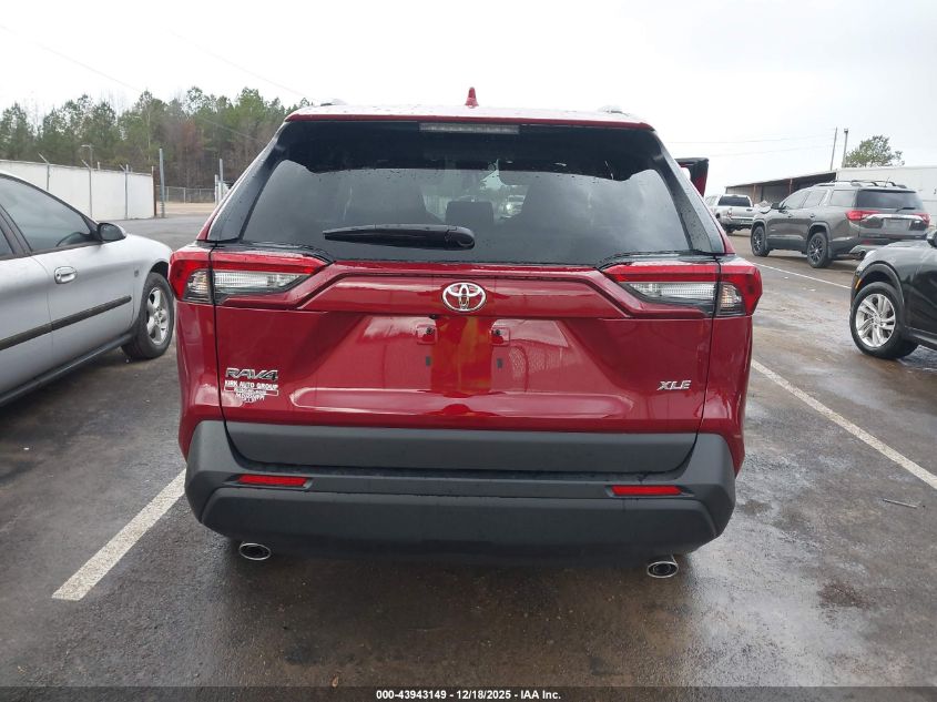 2025 Toyota Rav4 Xle VIN: 2T3W1RFV0SW421715 Lot: 43943149