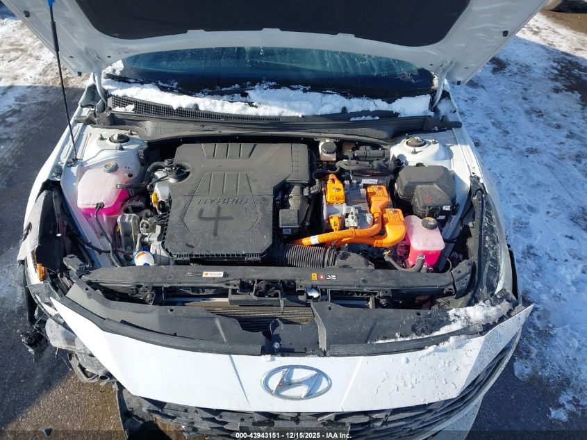 2023 Hyundai Elantra Hybrid Limited VIN: KMHLN4AJ6PM054401 Lot: 43943151