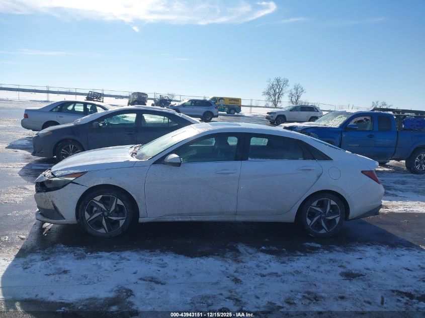 2023 Hyundai Elantra Hybrid Limited VIN: KMHLN4AJ6PM054401 Lot: 43943151