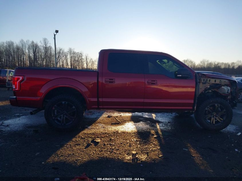 2017 Ford F-150 Xlt VIN: 1FTEW1EP2HFC41521 Lot: 43943174