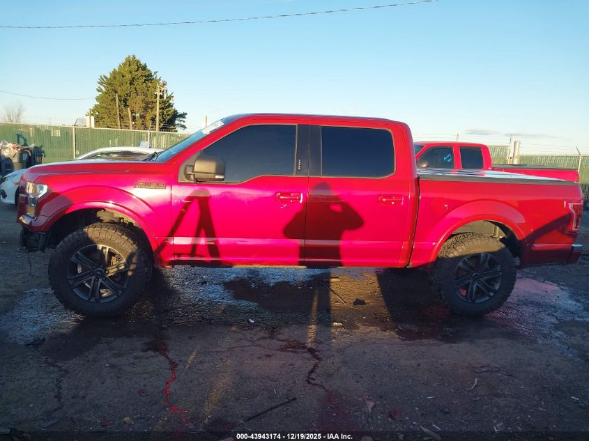 2017 Ford F-150 Xlt VIN: 1FTEW1EP2HFC41521 Lot: 43943174