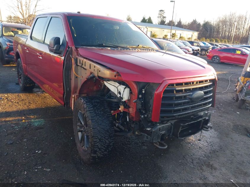 2017 Ford F-150 Xlt VIN: 1FTEW1EP2HFC41521 Lot: 43943174