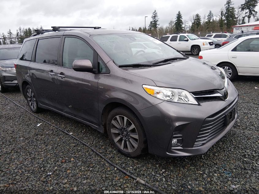 TOYOTA SIENNA XLE 7 PASSENGER
