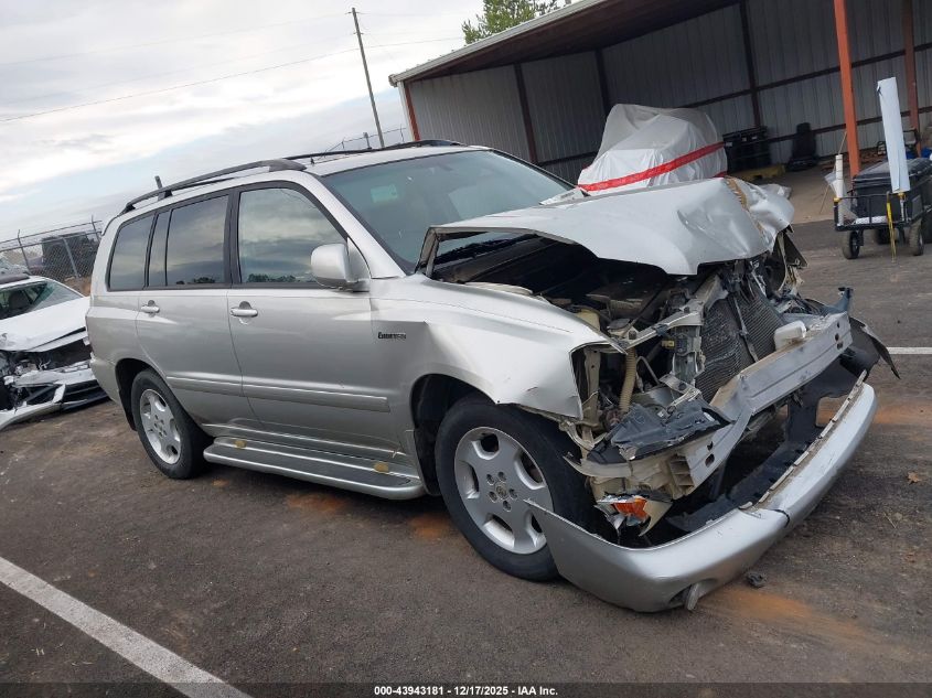 2004 Toyota Highlander Limited V6 VIN: JTEDP21A240032658 Lot: 43943181