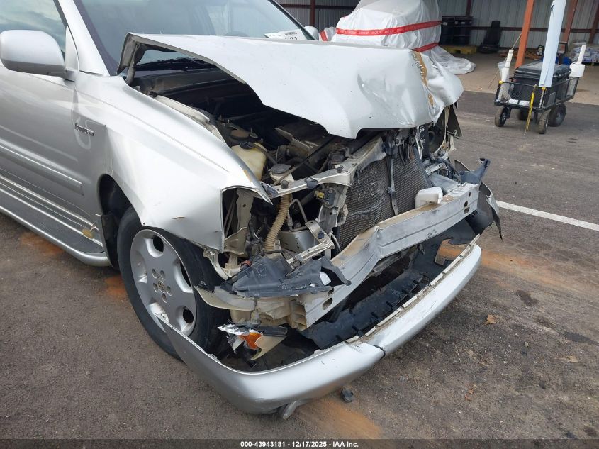 2004 Toyota Highlander Limited V6 VIN: JTEDP21A240032658 Lot: 43943181