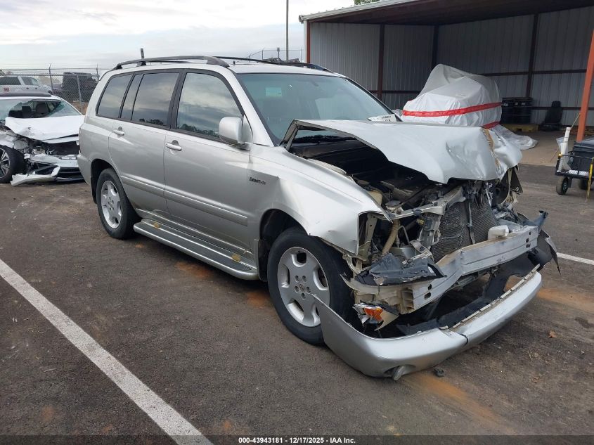 2004 Toyota Highlander Limited V6 VIN: JTEDP21A240032658 Lot: 43943181