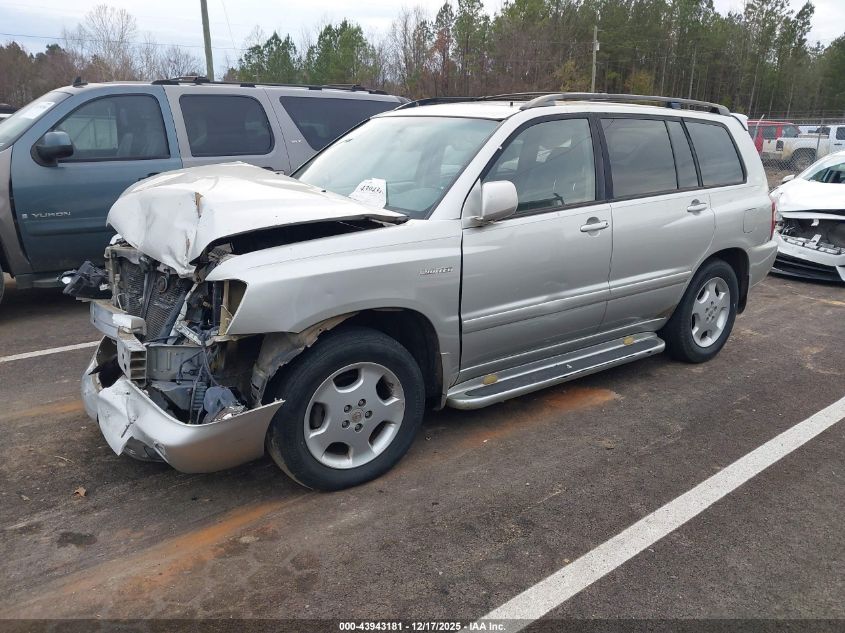 2004 Toyota Highlander Limited V6 VIN: JTEDP21A240032658 Lot: 43943181