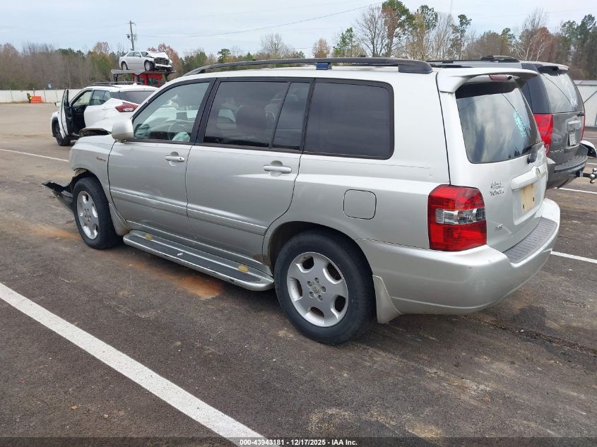 2004 Toyota Highlander Limited V6 VIN: JTEDP21A240032658 Lot: 43943181
