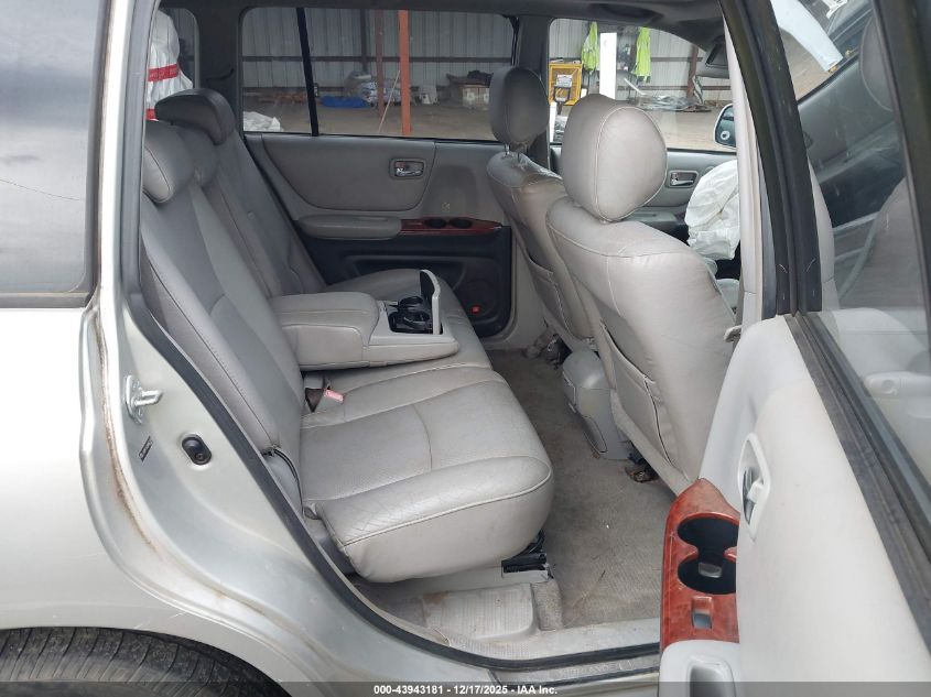 2004 Toyota Highlander Limited V6 VIN: JTEDP21A240032658 Lot: 43943181