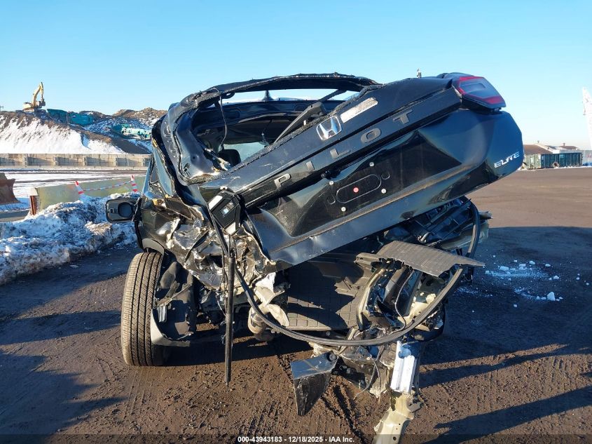 2023 Honda Pilot Awd Elite VIN: 5FNYG1H80PB043604 Lot: 43943183