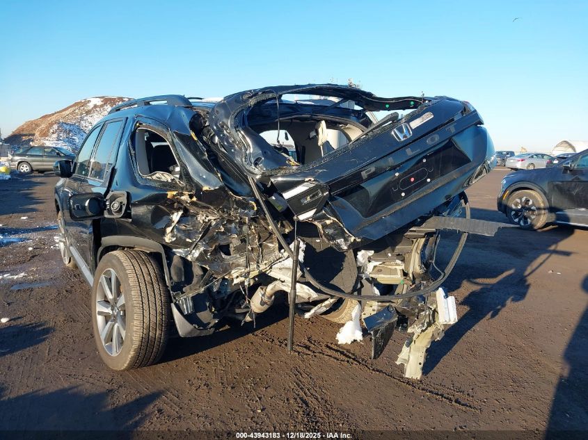 2023 Honda Pilot Awd Elite VIN: 5FNYG1H80PB043604 Lot: 43943183