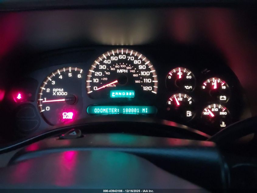 2003 Chevrolet Suburban 1500 Z71 VIN: 3GNFK16Z43G207613 Lot: 43943186