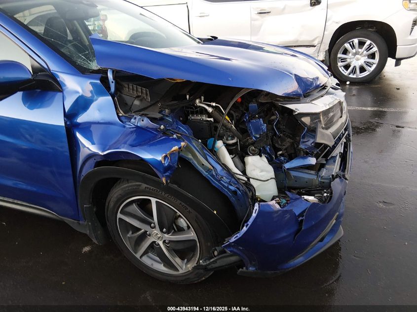 2022 Honda Hr-V 2Wd Ex-L VIN: 3CZRU5H75NM701996 Lot: 43943194