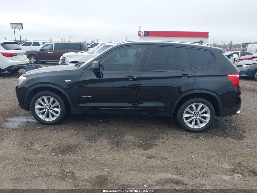 2017 BMW X3 xDrive28I VIN: 5UXWX9C38H0W77050 Lot: 43943218