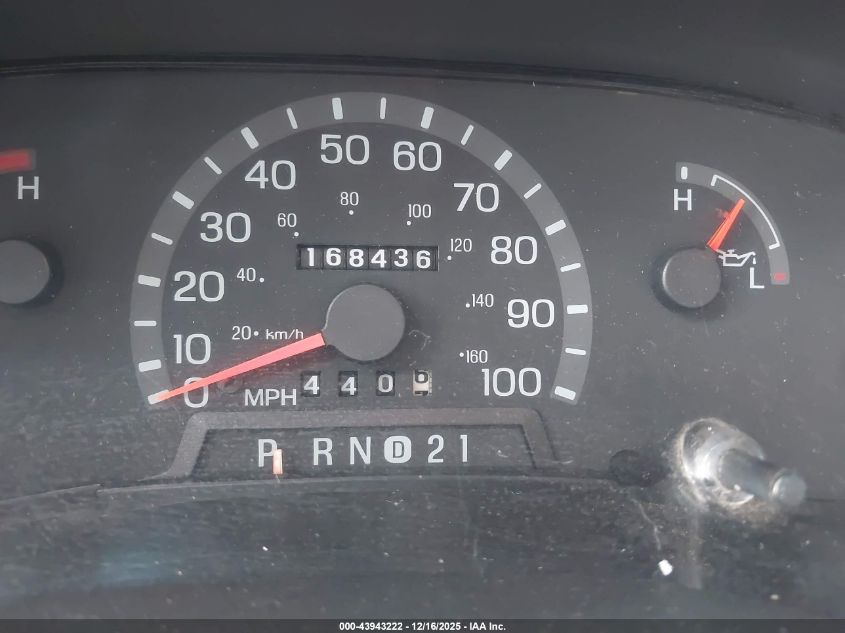 1998 Ford E-150 Recreational VIN: 1FDRE14LXWHA79797 Lot: 43943222