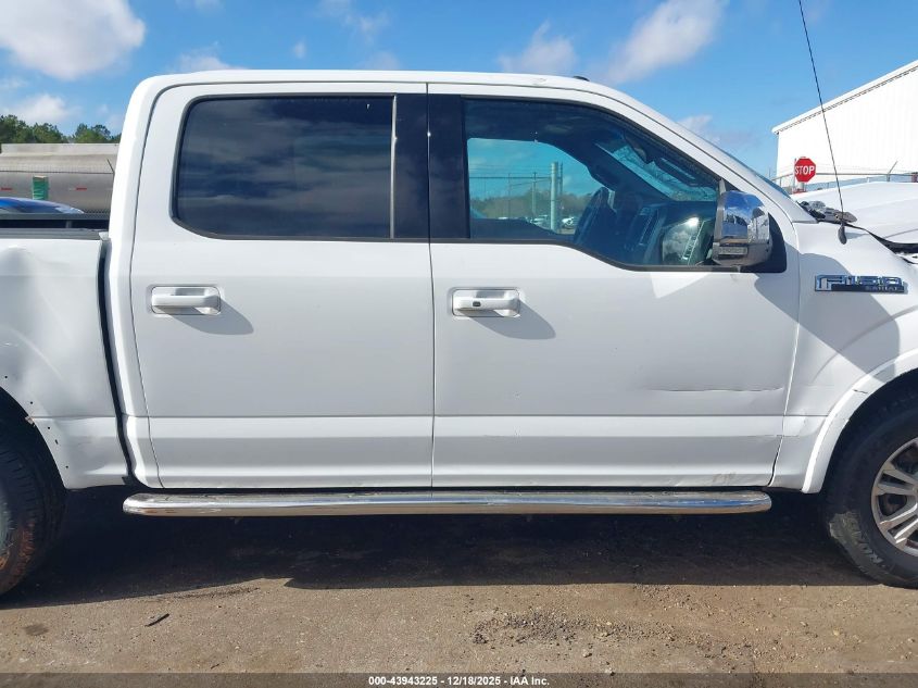 2016 Ford F-150 Lariat VIN: 1FTEW1EF8GFA68092 Lot: 43943225