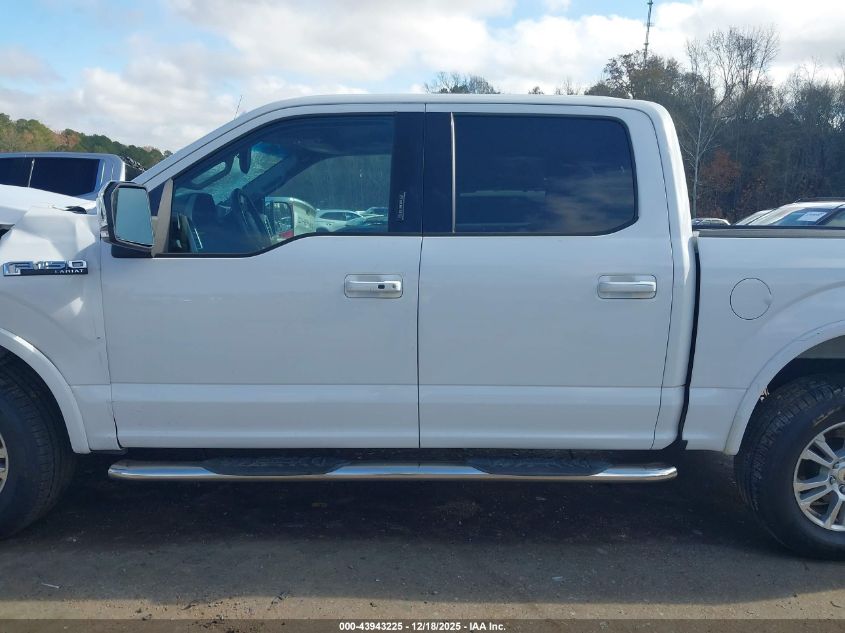 2016 Ford F-150 Lariat VIN: 1FTEW1EF8GFA68092 Lot: 43943225