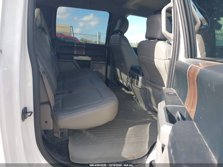 2016 Ford F-150 Lariat VIN: 1FTEW1EF8GFA68092 Lot: 43943225