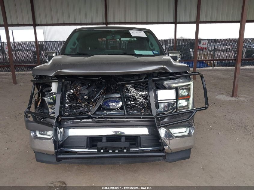 2021 Ford F-150 Lariat VIN: 1FTFW1E81MFA25036 Lot: 43943237