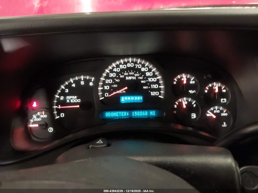 2004 Chevrolet Silverado 2500Hd Ls VIN: 1GCHK23UX4F123802 Lot: 43943236