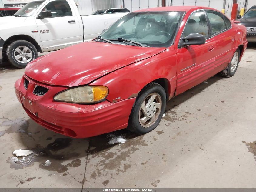 1999 Pontiac Grand Am Se1 VIN: 1G2NE52EXXM863294 Lot: 43943238