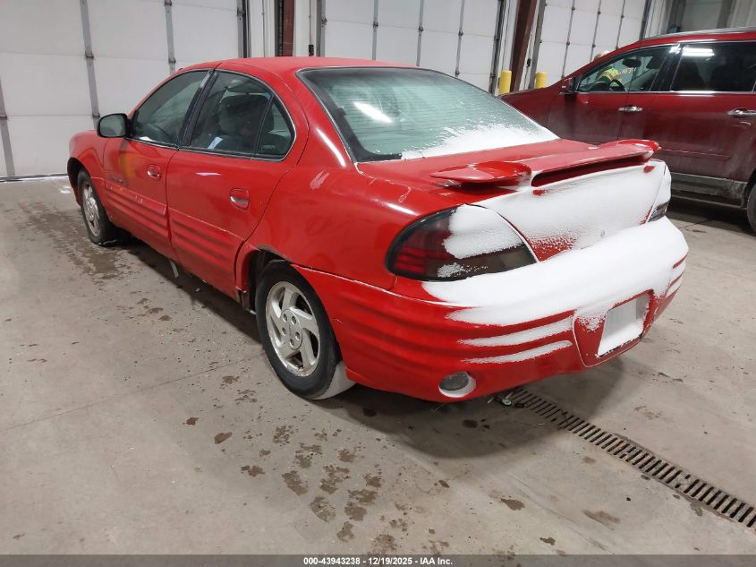 1999 Pontiac Grand Am Se1 VIN: 1G2NE52EXXM863294 Lot: 43943238