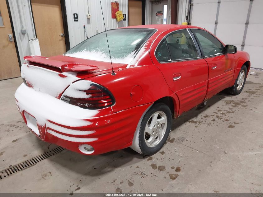 1999 Pontiac Grand Am Se1 VIN: 1G2NE52EXXM863294 Lot: 43943238