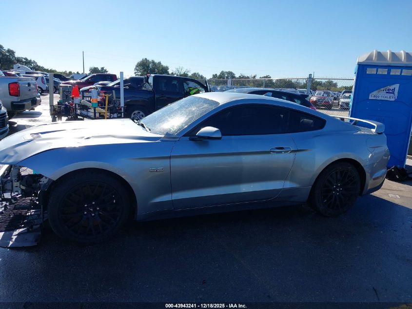 2022 Ford Mustang Gt Premium Fastback VIN: 1FA6P8CFXN5118447 Lot: 43943241