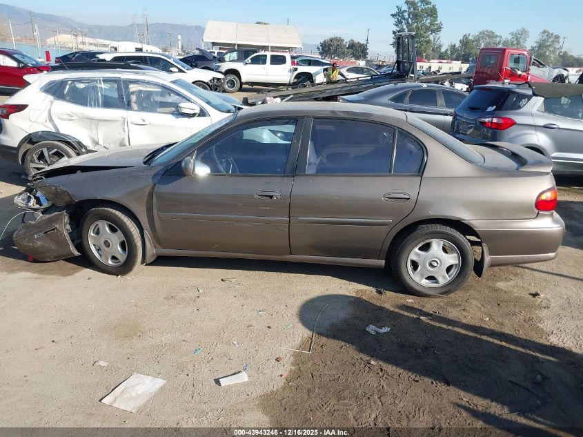 2001 Chevrolet Malibu Ls VIN: 1G1NE52J616159669 Lot: 43943246