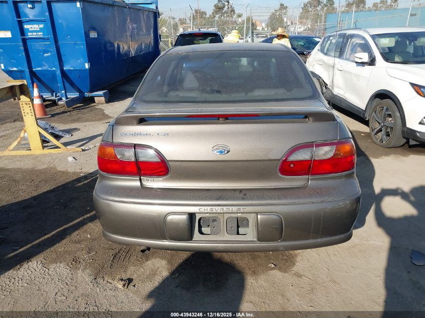 2001 Chevrolet Malibu Ls VIN: 1G1NE52J616159669 Lot: 43943246