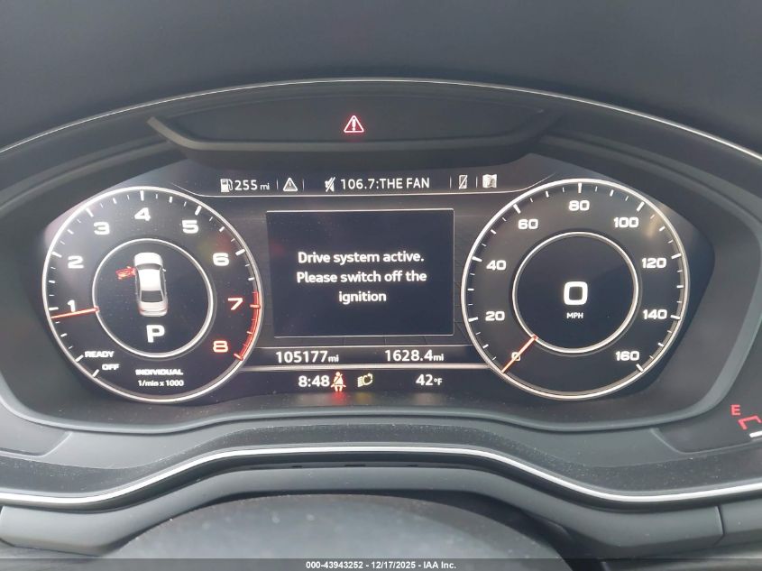 2019 Audi A4 45 Premium VIN: WAUENAF46KN011286 Lot: 43943252