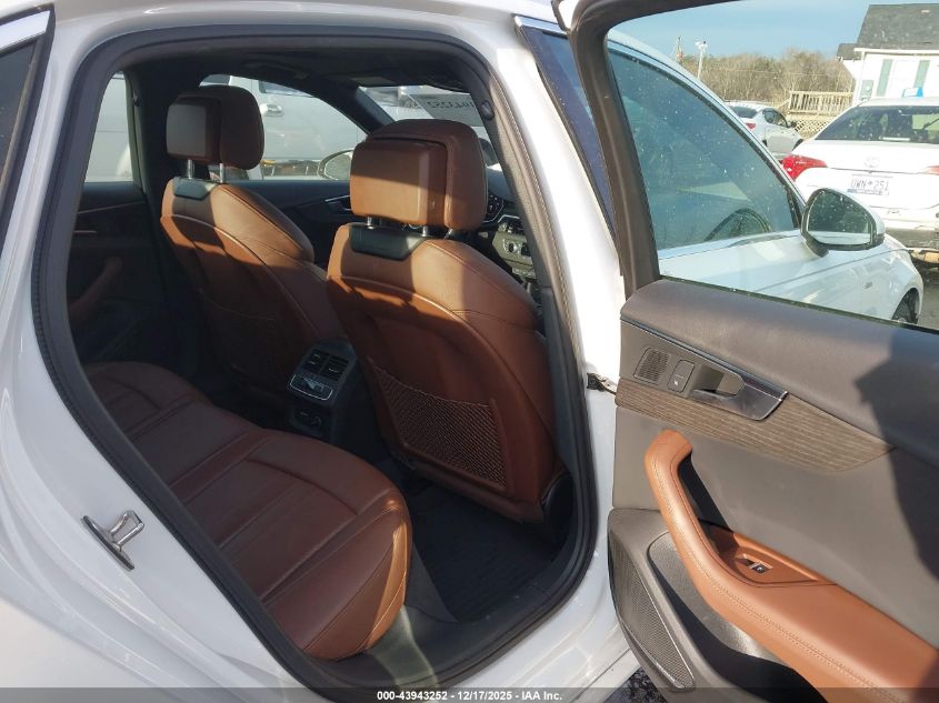 2019 Audi A4 45 Premium VIN: WAUENAF46KN011286 Lot: 43943252