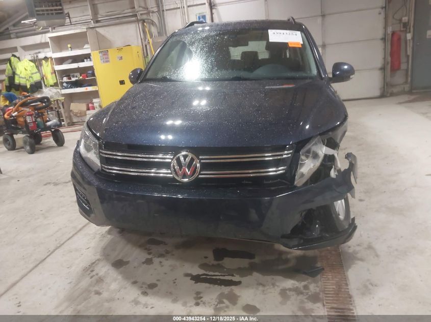 2016 Volkswagen Tiguan S VIN: WVGBV7AX3GW569684 Lot: 43943254