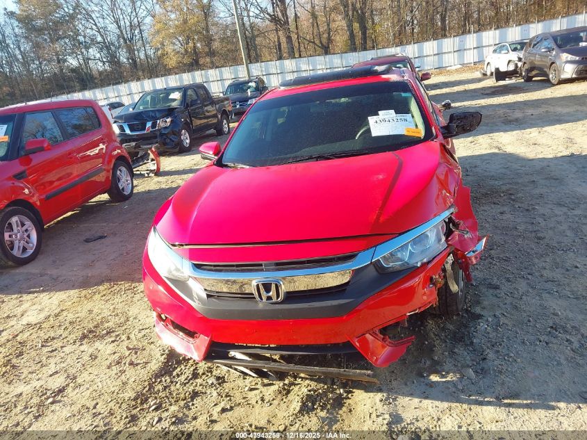 2018 Honda Civic Ex VIN: 2HGFC2F7XJH541752 Lot: 43943258