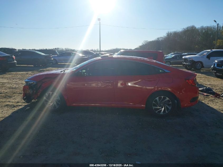 2018 Honda Civic Ex VIN: 2HGFC2F7XJH541752 Lot: 43943258