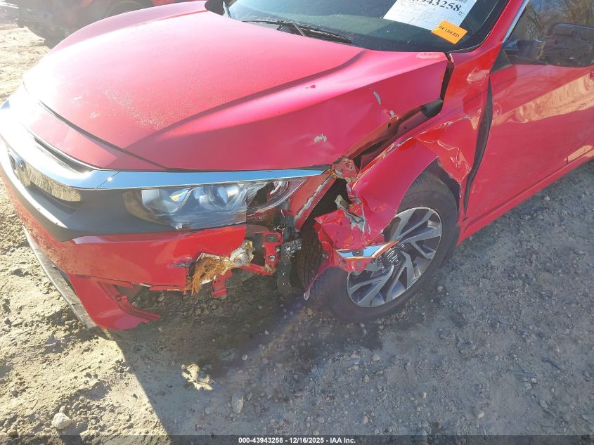 2018 Honda Civic Ex VIN: 2HGFC2F7XJH541752 Lot: 43943258