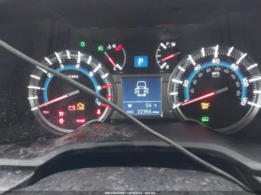 2019 Toyota 4Runner Trd Off Road VIN: JTEBU5JR0K5695508 Lot: 43943259