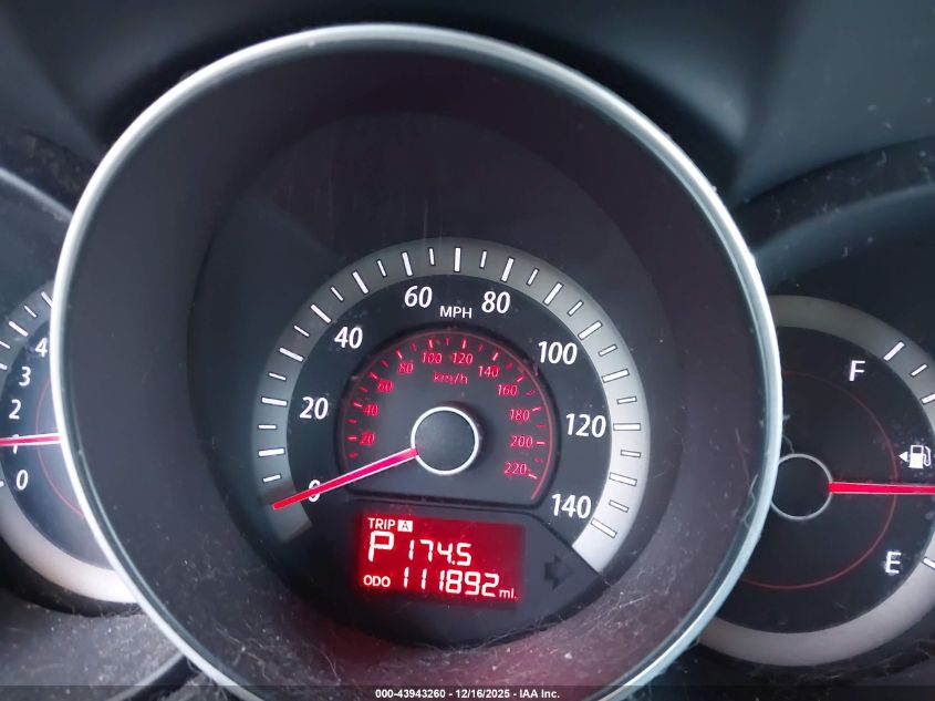 2011 Kia Forte Ex VIN: KNAFU4A24B5354080 Lot: 43943260