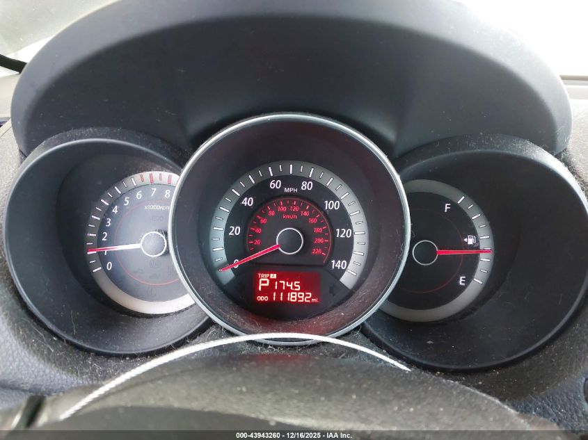 2011 Kia Forte Ex VIN: KNAFU4A24B5354080 Lot: 43943260