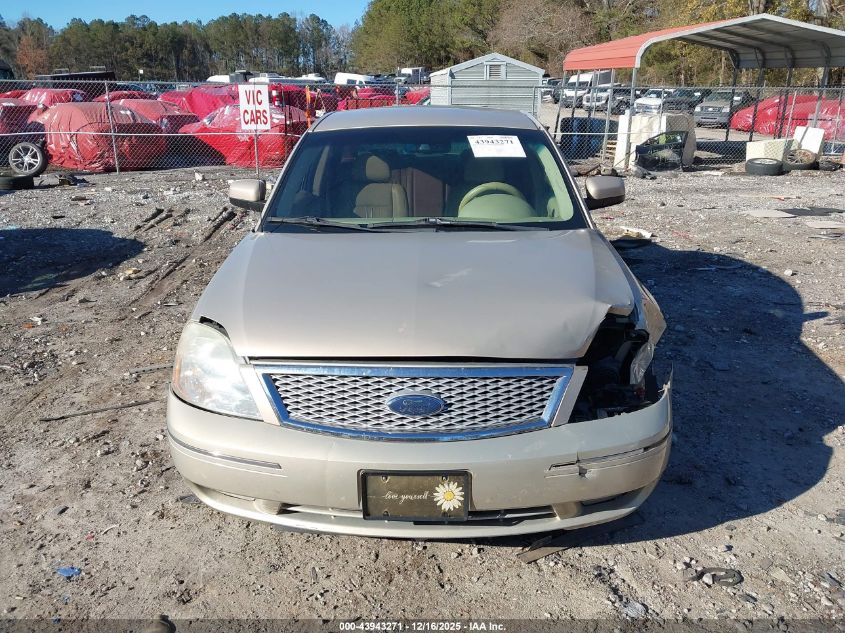 2007 Ford Five Hundred Sel VIN: 1FAHP24117G143480 Lot: 43943271