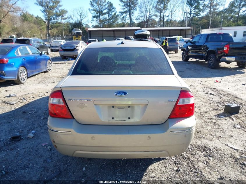 2007 Ford Five Hundred Sel VIN: 1FAHP24117G143480 Lot: 43943271