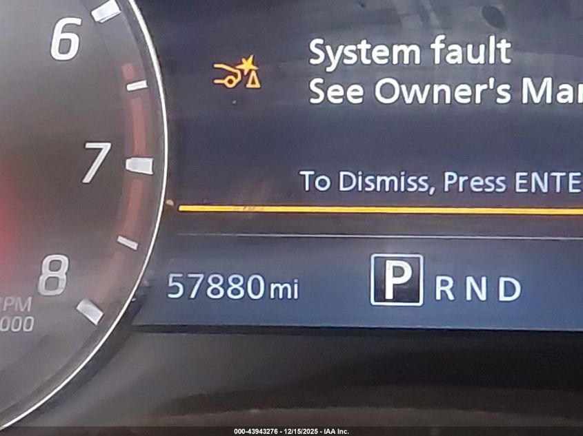 2020 Nissan Titan Sl 4X4 VIN: 1N6AA1ED1LN512132 Lot: 43943276