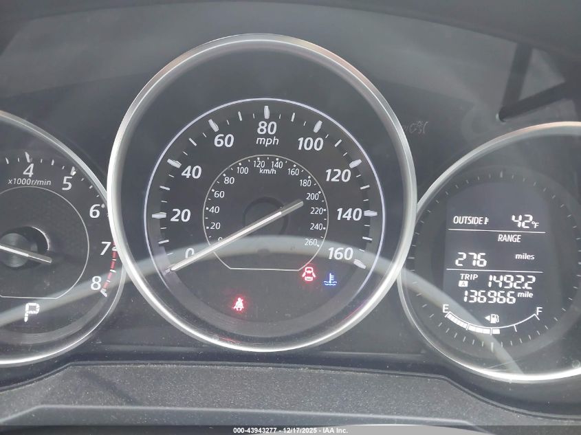 2015 Mazda Mazda6 I Touring VIN: JM1GJ1V52F1217316 Lot: 43943277