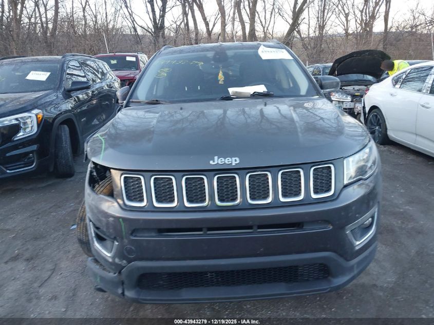 2018 Jeep Compass Limited Fwd VIN: 3C4NJCCB2JT193323 Lot: 43943279