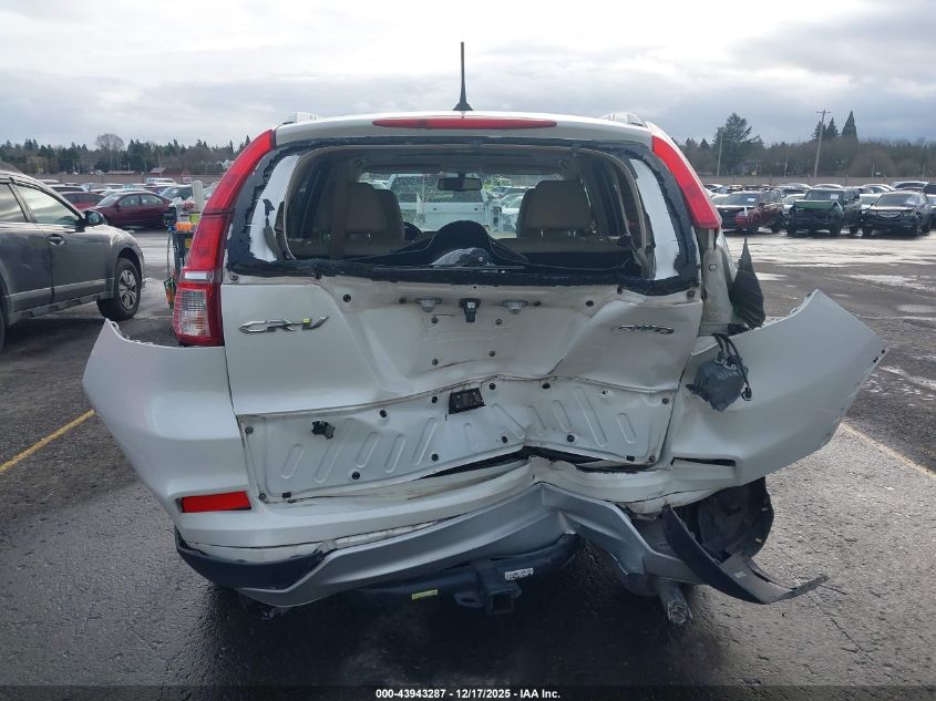 2015 Honda Cr-V Ex-L VIN: 5J6RM4H70FL098677 Lot: 43943287